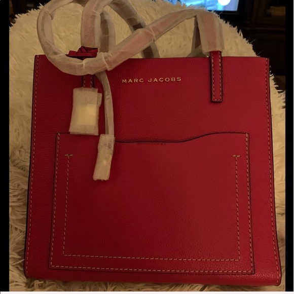 NWT Marc Jacobs the Grind T pocket peony tote - Picture 5 of 5